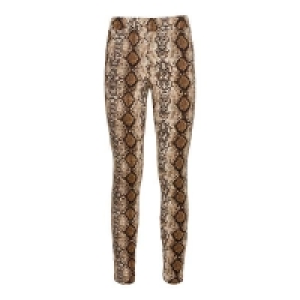 NKD  Damen-Leggings mit Schlangenhaut-Muster