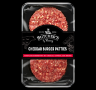 Penny  BUTCHERS Cheddar Burger Patties