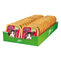 Netto  Attica Katzenfutter Ragout mit Leber 100 g, 32er Pack
