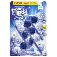 Rossmann Wc Frisch Blau Kraft-Aktiv Duftspüler Chlor Super-Pack