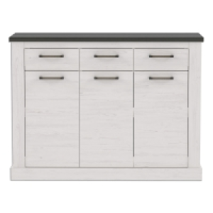 Kommode - Pinie weiß-Touchwood - 140 cm 269.99 €
