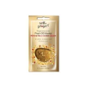 Rossmann Selfie Project Shine Like a Golden Queen Peel Off Maske