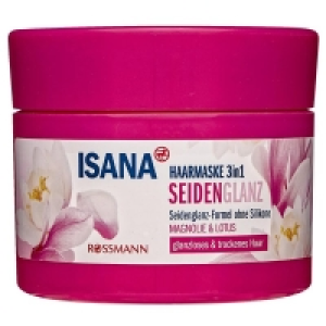 Rossmann Isana Haarmaske 3in1 Seidenglanz