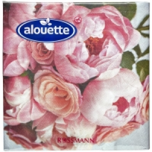 Rossmann Alouette Serviette Pfingstrose