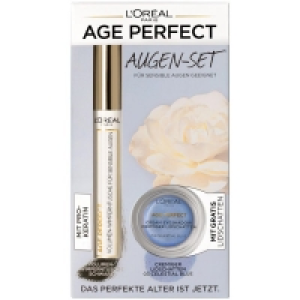 Loréal Paris Age Perfect Augen-Set Volumen-Wimperntusche schwarz
