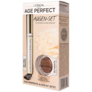 Loréal Paris Age Perfect Augen-Set Volumen-Wimperntusche braun
