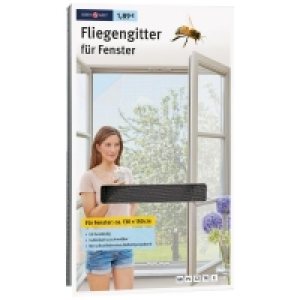 Ideenwelt Fliegengitter für Fenster, anthrazit