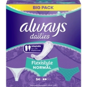 Always Fresh & Protect Flexistyle Slipeinlagen Normal Fresh