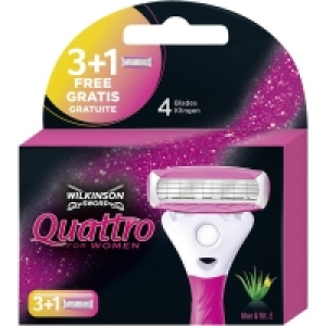 Rossmann Wilkinson Sword Quattro for Women Rasierklingen