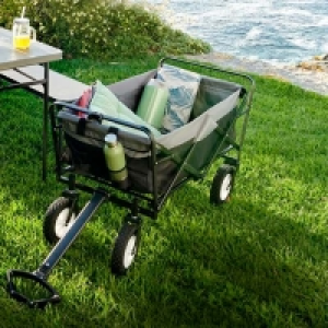 EASYmaxx Klapp-Bollerwagen mit stabiler Stahlkonstruktion, ca. 100x50x 59.99 €