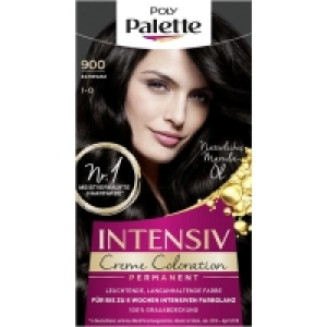 Rossmann Poly Palette Intensiv Creme Coloration 900 Schwarz