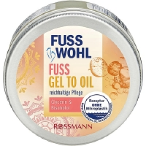 Fusswohl Fuss Gel to Oil