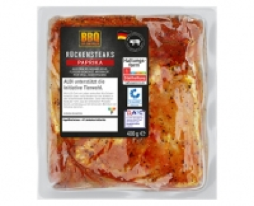 BBQ Schweine-Ruckensteaks