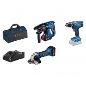 Bosch Professional Maschinen-Set GSR 18V-21, GBH 18V-20 & GWS 18-125 V 349.00 €