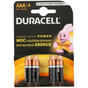 Duracell 4er pack - AAA 2.99 €