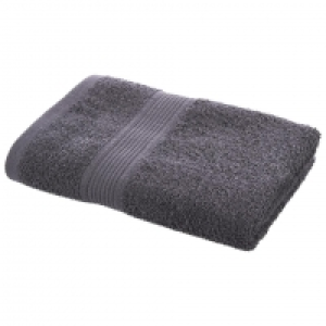 Dänisches Bettenlager  Handtuch KRONBORG® Classic Line (50x100, anthrazit)