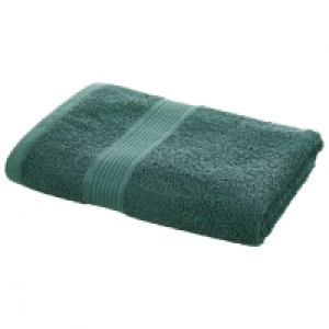 Dänisches Bettenlager  Handtuch KRONBORG® Classic Line (50x100, dunkelgrün)
