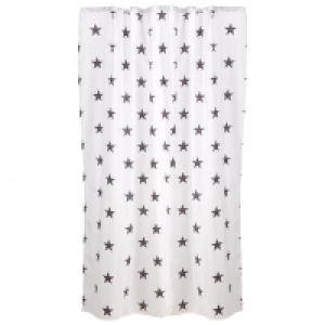 Duschvorhang Star (180x200, anthrazit-weiß) 8.50 €
