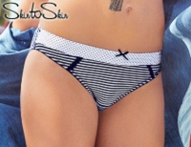 Skin To Skin Modische Slips, 2 Stück