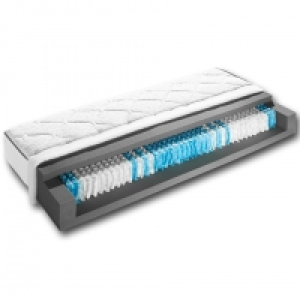 breckle® Diamond Spring 7-Zonen-Taschenfederkernmatratze (100x200, fes 300.00 €