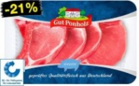 Gut Ponholz Schweine-Kotelett 3.29 €