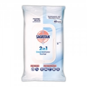 2in1 Desinfektions-Tücher 3.49 €
