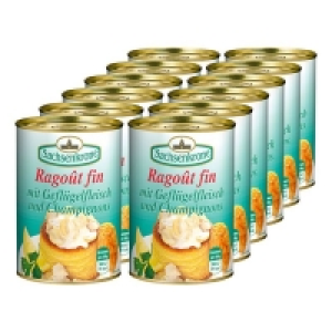 Sachsenkrone Ragout Fin 400 g, 12er Pack 21.06 €