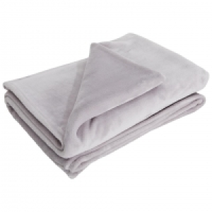 Microfaserdecke Flanell de luxe (140x200, stone) 7.50 €