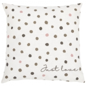 Zierkissen HAPPY (45x45, weiß) 8.50 €