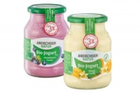 Denns Andechser Natur Fruchtjoghurt, verschiedene Sorten