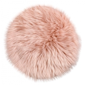 Sitzkissen TAKS (rund, Lammfelloptik, rose) 5.00 €