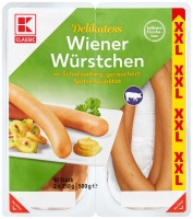 Kaufland  Wiener Würstchen XXL