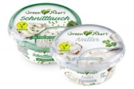 Denns Green Heart Frischecreme, verschiedene Sorten