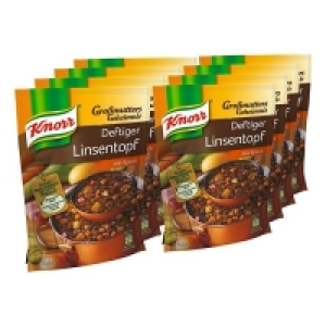 Netto  Knorr Großmutters Geheimnis Deftiger Linsentopf ergibt 0,6 Liter, 8er 