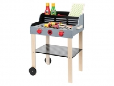 Lidl  PLAYTIVE® JUNIOR Kaufmannsladen und Theater / Holzstandgrill