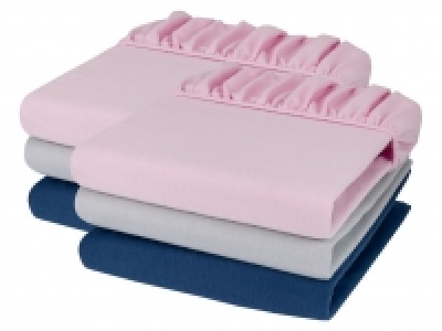 MERADISO® Spannbettlaken, 2 Stück, 90-100 x 200 cm 11.62 €