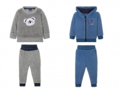 Lidl  LUPILU® Baby Freizeitanzug Jungen, mit Baumwolle