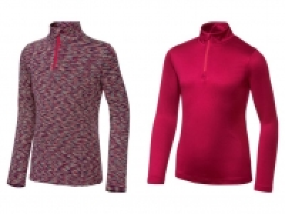 CRIVIT® Funktionsshirt Mädchen, mit Stehkragen 7.79 €