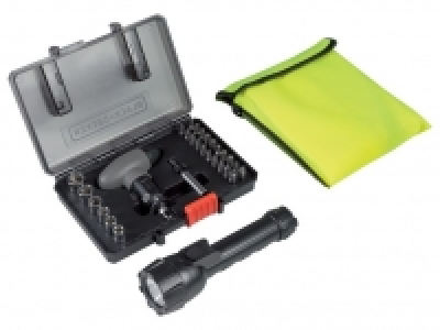 Black & Decker SOS Kit 30-tlg. mit Sicherheitsweste 19.39 €