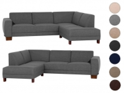 Lidl  MAX WINZER Modernes Ecksofa Blackpool Leinenoptik