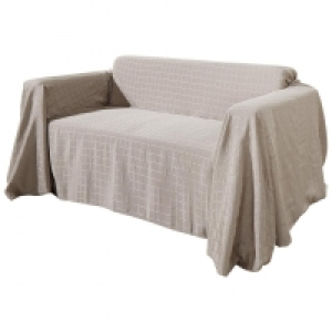 Sofaüberwurf Karo (250x270, taupe) 22.50 €