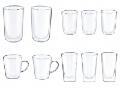 Lidl  ERNESTO® Thermogläser, Cool Touch, aus Borosilikatglas