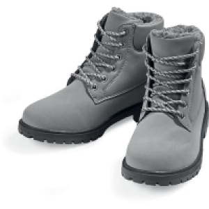 Netto  Damen oder Herren Warmfutter-Boots, Damen - grau, Gr. 39