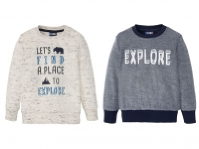 LUPILU® Kleinkinder Pullover Jungen, mit Print 6.78 €