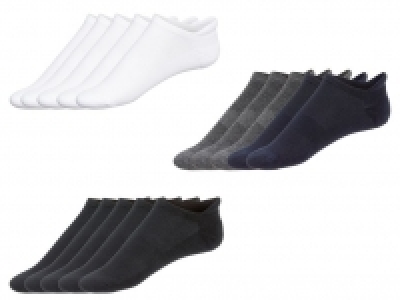 Lidl  CRIVIT® Sneakersocken Herren, 5 Paar, mit Baumwolle und Elasthan