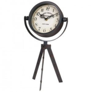 Dänisches Bettenlager  Standuhr EMANUEL (dreibeinig, braun)