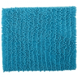 Dänisches Bettenlager  Micro-Chenille Badematte (45x50, türkis)