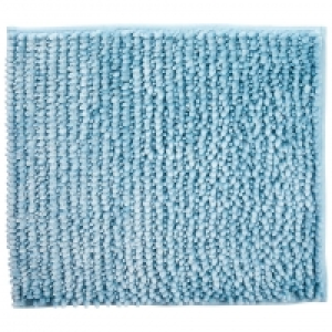 Dänisches Bettenlager  Luxus-Chenille-Badematte (45x50, aqua)