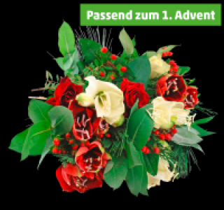 Penny  Wunderschöner Strauß mit Amaryllis und Rosen