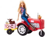 Lidl  Barbie Bäuerin Puppe und Traktor Spielset